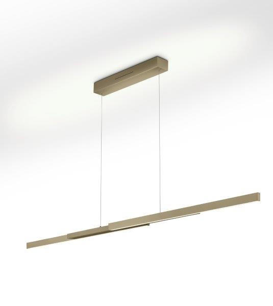 LED-HÄNGELEUCHTE   1074-2050 cm  - Bronzefarben, Basics, Metall (1074-2050cm) - GKS Knapstein