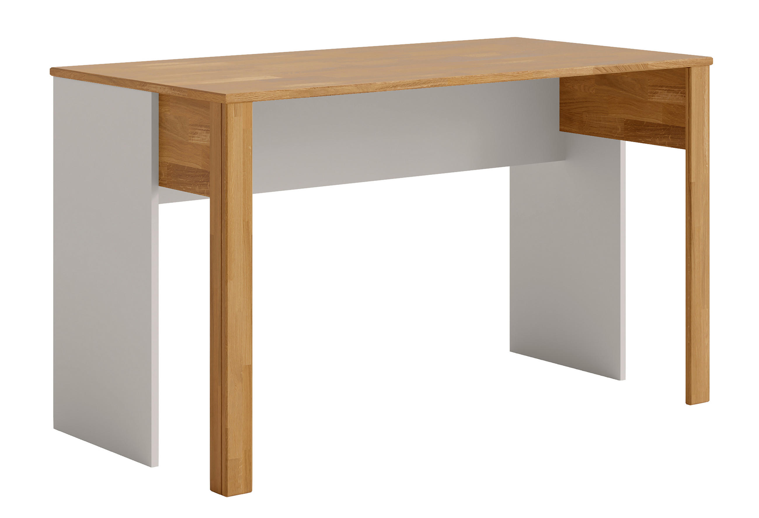 SCHREIBTISCH 100/65/73 cm  in Grau, Eichefarben  - Eichefarben/Grau, KONVENTIONELL, Holz/Holzwerkstoff (100/65/73cm) - Cantus