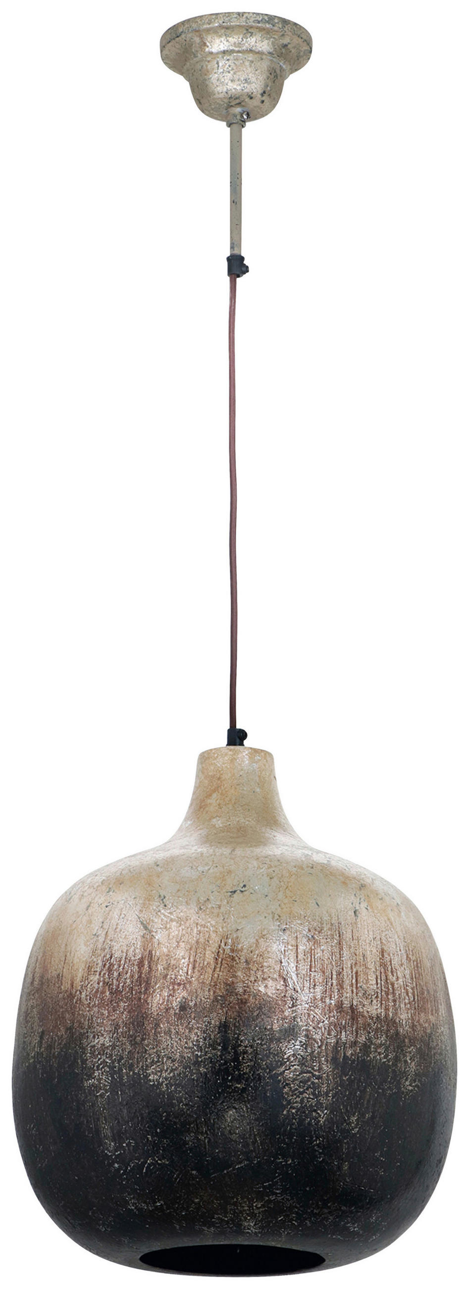 ZÁVĚSNÉ SVÍTIDLO, 34/34/38 cm  - barvy zlata, Basics, kov (34/34/38cm) - MID.YOU