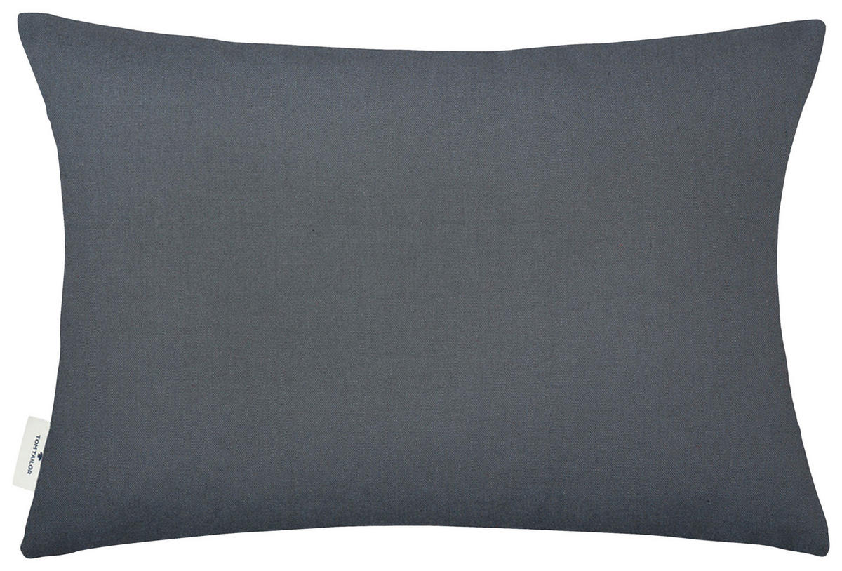 KUDDFODRAL Dove Signature 40/60 cm  - ljusgrå/grå, Klassisk, textil (40/60cm) - Tom Tailor