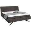 POLSTERBETT 180/200 cm  in Graubraun  - Weiss/Graubraun, Design, Holzwerkstoff/Kunststoff (180/200cm) - Dieter Knoll