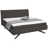 POLSTERBETT 180/200 cm  in Graubraun  - Weiss/Graubraun, Design, Holzwerkstoff/Kunststoff (180/200cm) - Dieter Knoll