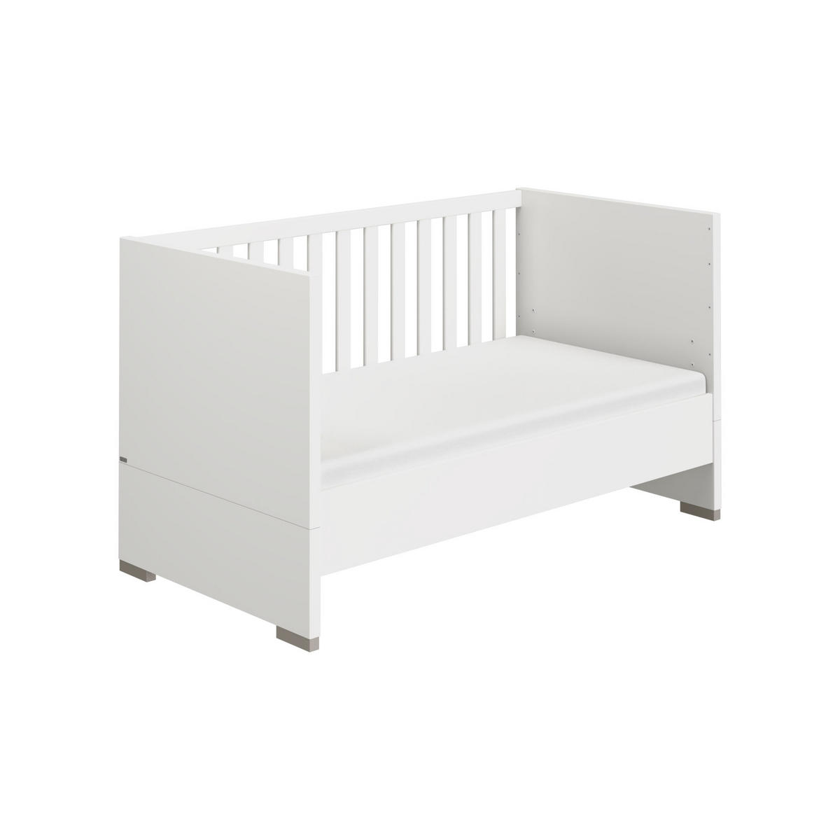 GITTERBETT Carlo 70/140 cm  - Fichtefarben/Weiß, Basics, Holz/Holzwerkstoff (70/140cm) - Paidi