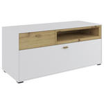 LOWBOARD  in 120/53/49 cm  - Eichefarben/Schwarz, Holz/Holzwerkstoff (120/53/49cm) - Hom`in