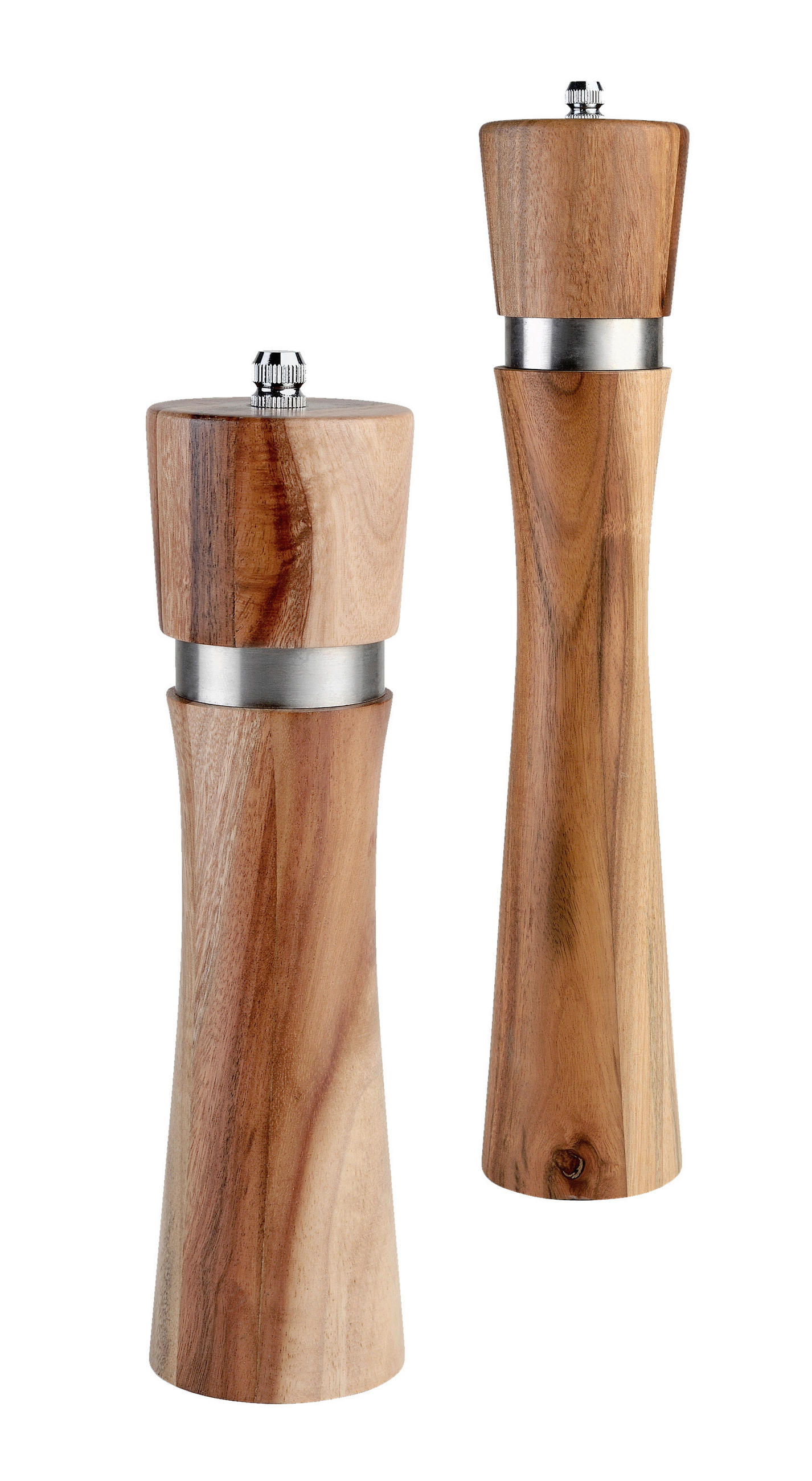 MLÝNEK NA SŮL NEBO PEPŘ - barvy akácie, Basics, kov/dřevo (5,5/21cm) - Justinus