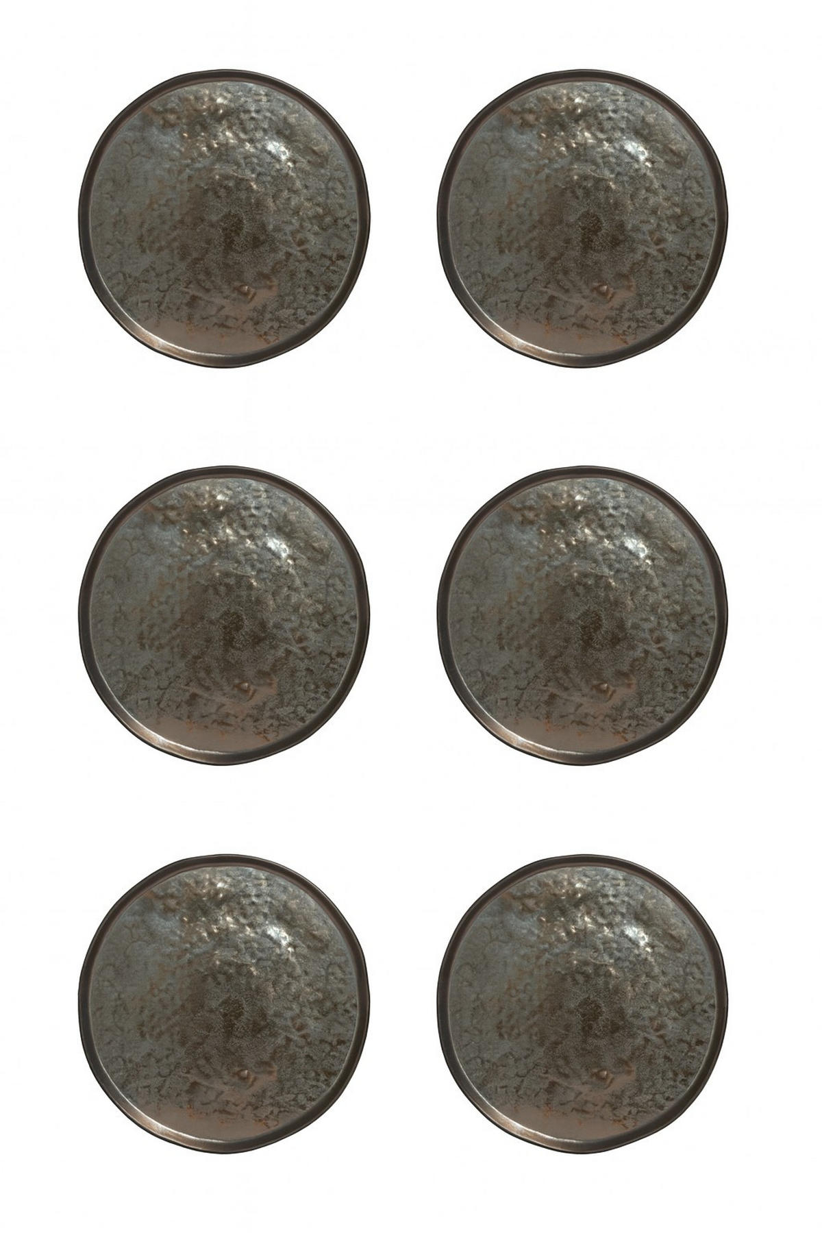 SPEISETELLERSET Braun 27/2.5 cm LAGOA  - Braun, Basics, Keramik (27/2.5cm) - Costa Nova