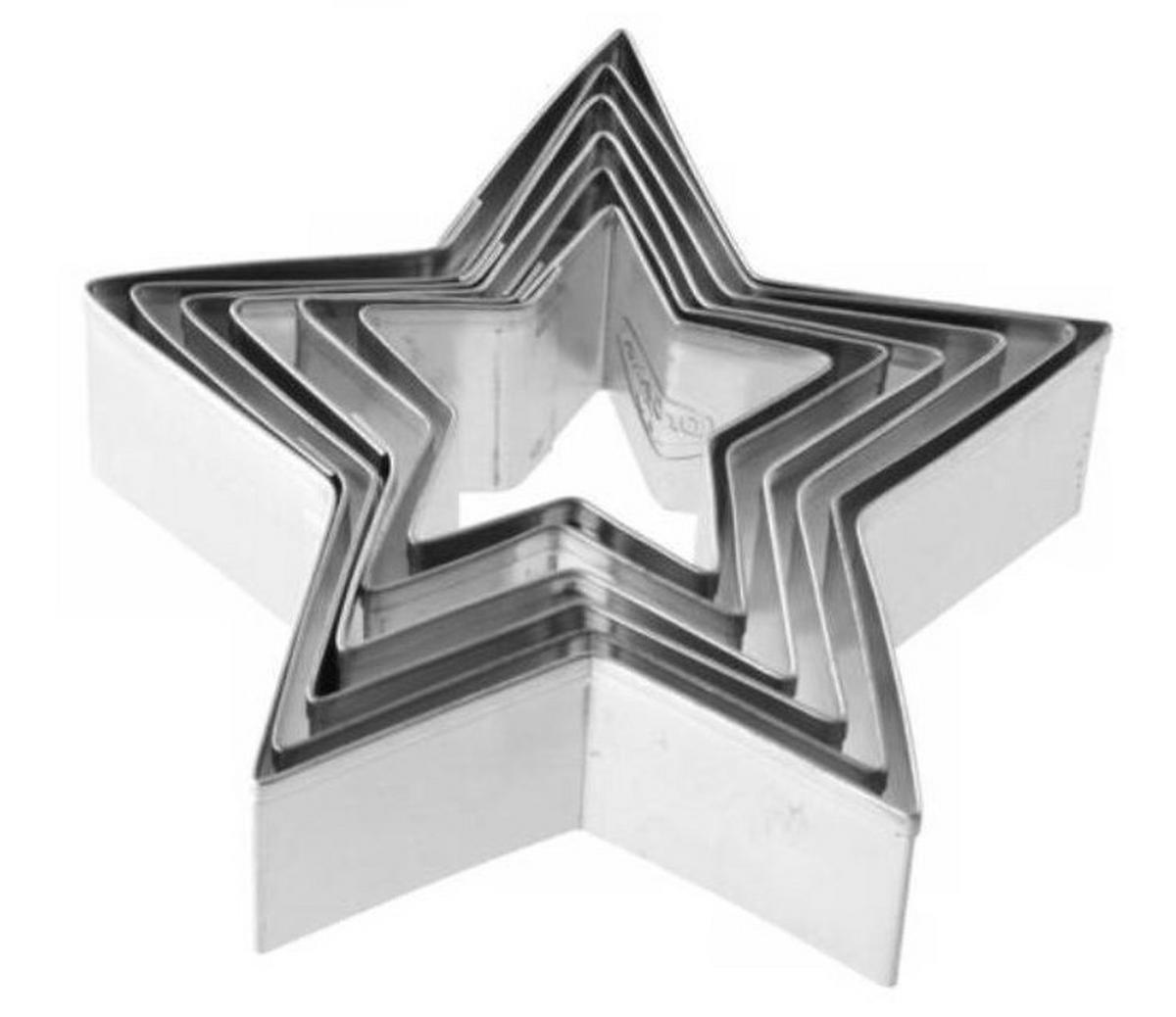 KEKSAUSSTECHFORM - Edelstahlfarben, Basics, Metall (19/10/9,5cm) - Dr.Oetker