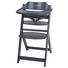 Hochstuhl Timba Buche Dark Grey - Grau, Basics, Holz (54,3/50/92cm) - Safety 1st