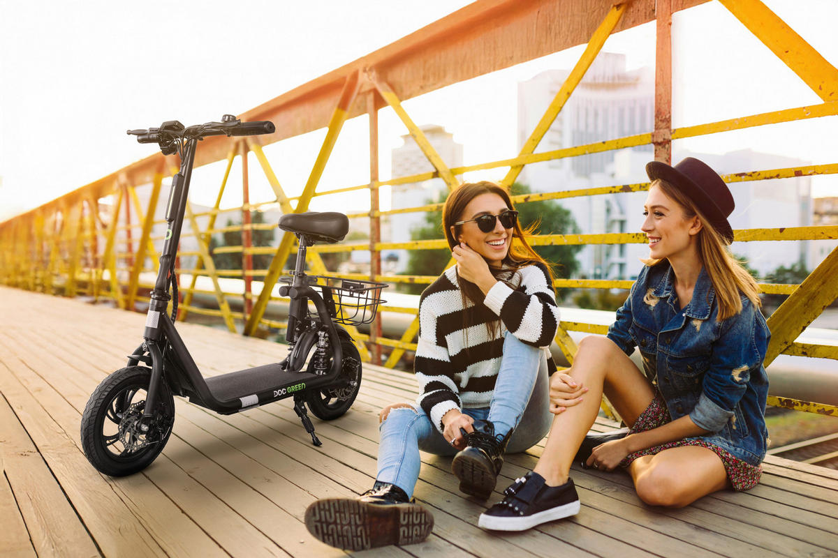 ELEKTROSCOOTER EKS 77 - EVO  - KONVENTIONELL (126/49/97cm)