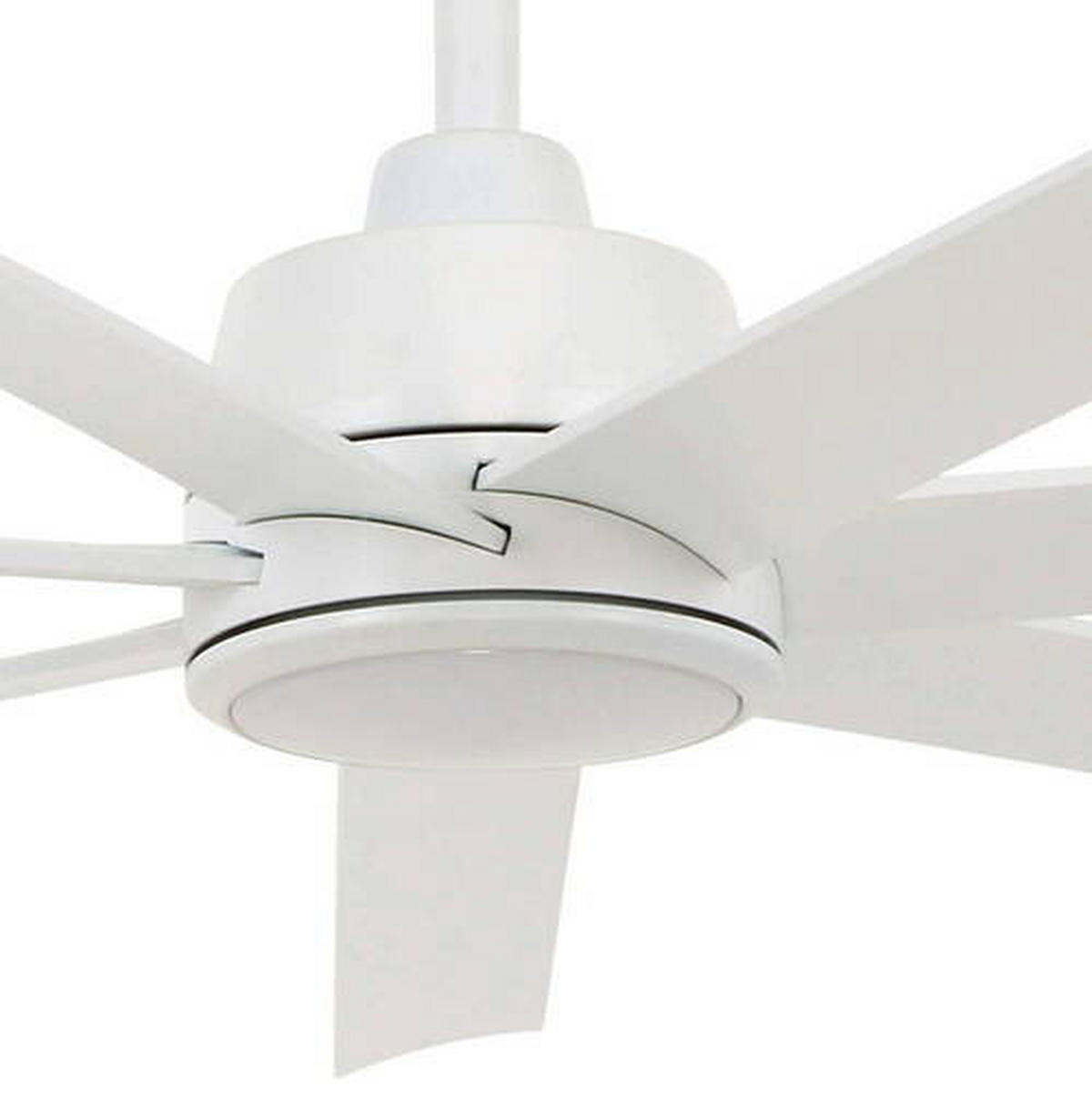 DECKENVENTILATOR  137/35 cm    - Weiss, Basics, Kunststoff/Metall (137/35cm) - P & B