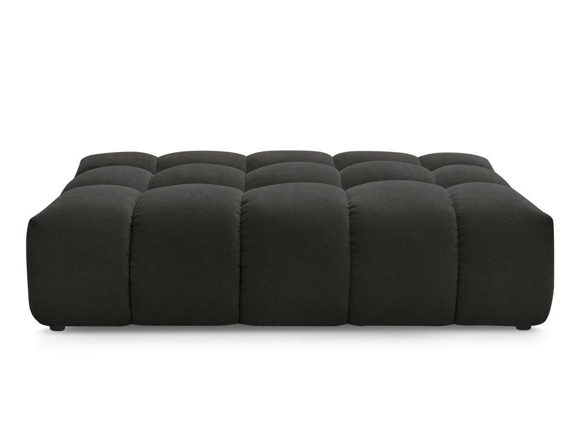 Thumbnail - Hocker Everest, Schwarz, Textil, rechteckig, 166x100x40 cm, Wohnzimmer, Hocker, Sitzhocker