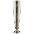 BODENVASE 94 cm  - Nickelfarben, Basics, Metall (24/92,5cm) - Ambia Home