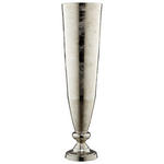 BODENVASE 94 cm  - Nickelfarben, Basics, Metall (24/92,5cm) - Ambia Home