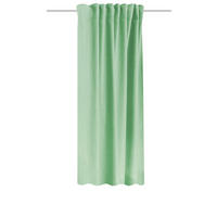 WÄRMESCHUTZVORHANG ESKIMO blickdicht 135/225 cm   - Mintgrün, Basics, Textil (135/225cm)