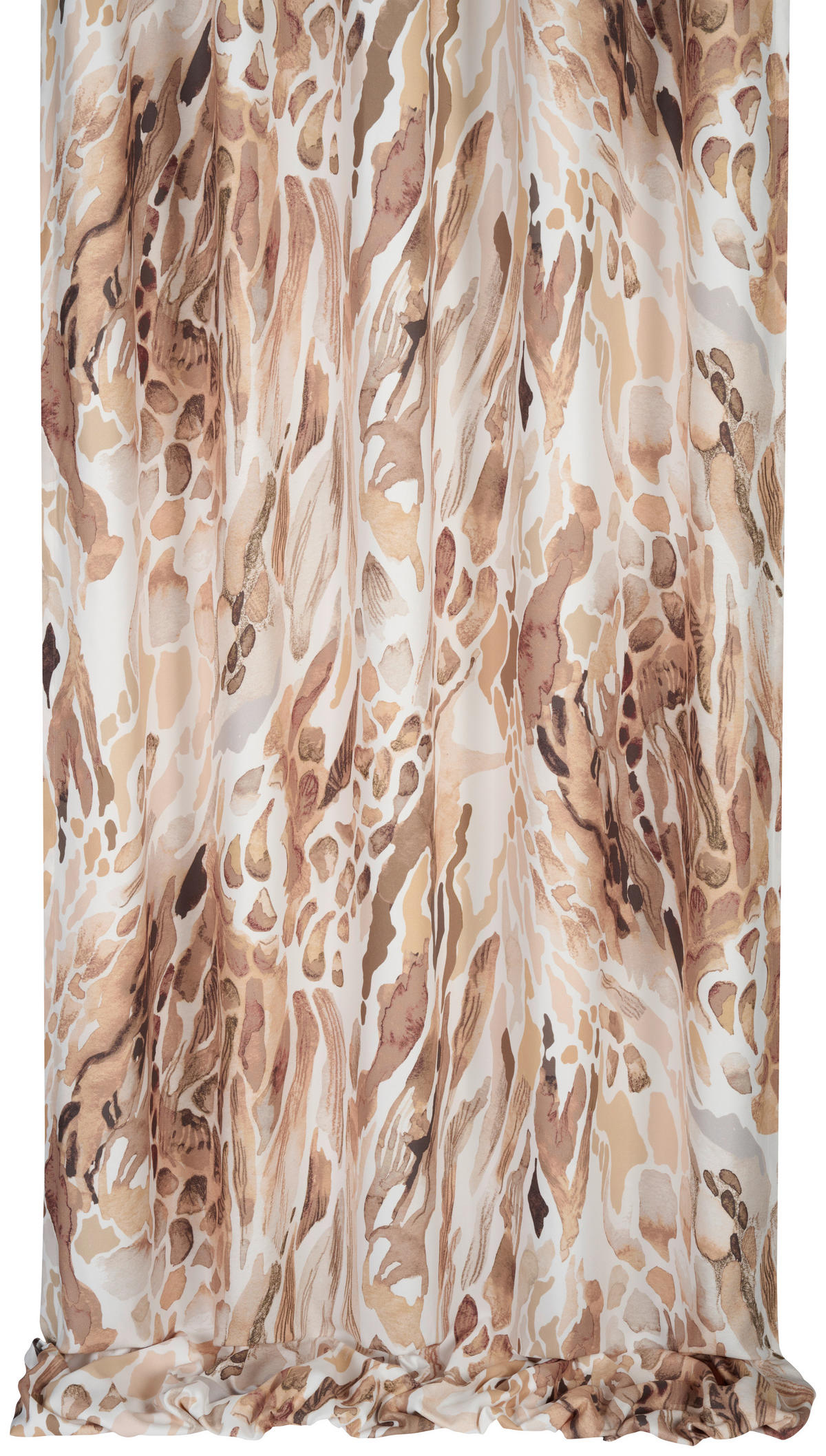 DEKOSTOFF per lfm blickdicht  - Hellbraun, Design, Textil (150cm) - Esposa