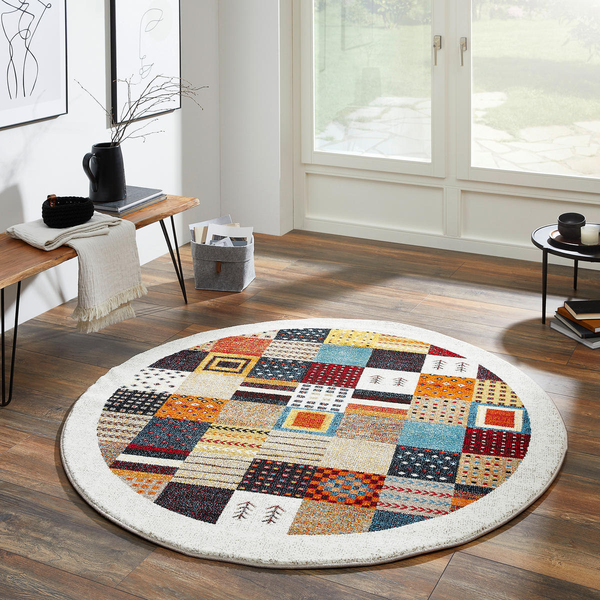 COVOR ȚESUT Cassandra  - multicolor, Lifestyle, textil (200cm) - Novel