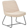 SESSEL Webstoff Beige    - Beige/Schwarz, MODERN, Textil/Metall (66/85/69cm) - P & B