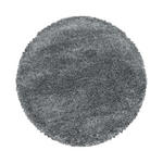 HOCHFLORTEPPICH 80 cm Fluffy 3500 Lightgrey Hellgrau  - Hellgrau, Basics, Textil (80cm) - Novel