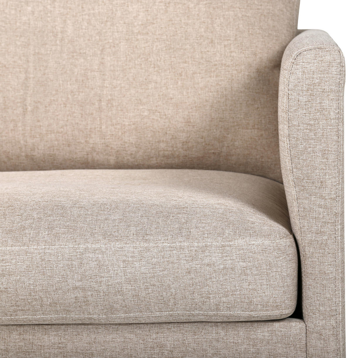 FÅTÖLJ i metall, textil  - Design, metall/textil (95/80/84cm) - Livetastic