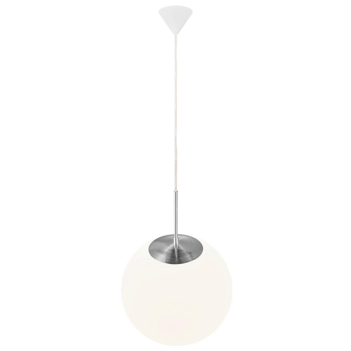 HÄNGELEUCHTE 25/25 cm   - Weiß, Basics, Glas (25/25cm) - Nordlux