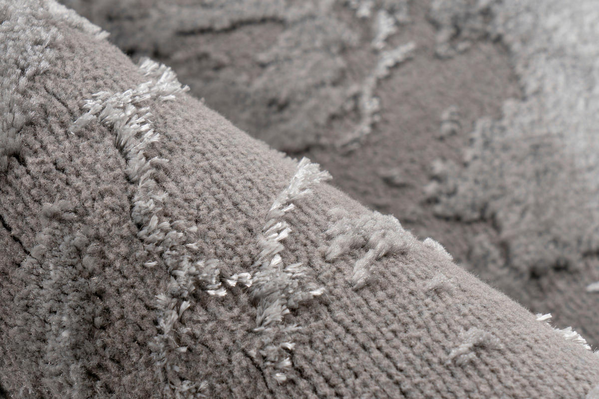 FLACHWEBETEPPICH 80/150 cm Silberfarben  - Silberfarben, Basics, Textil (80/150cm) - Kayoom