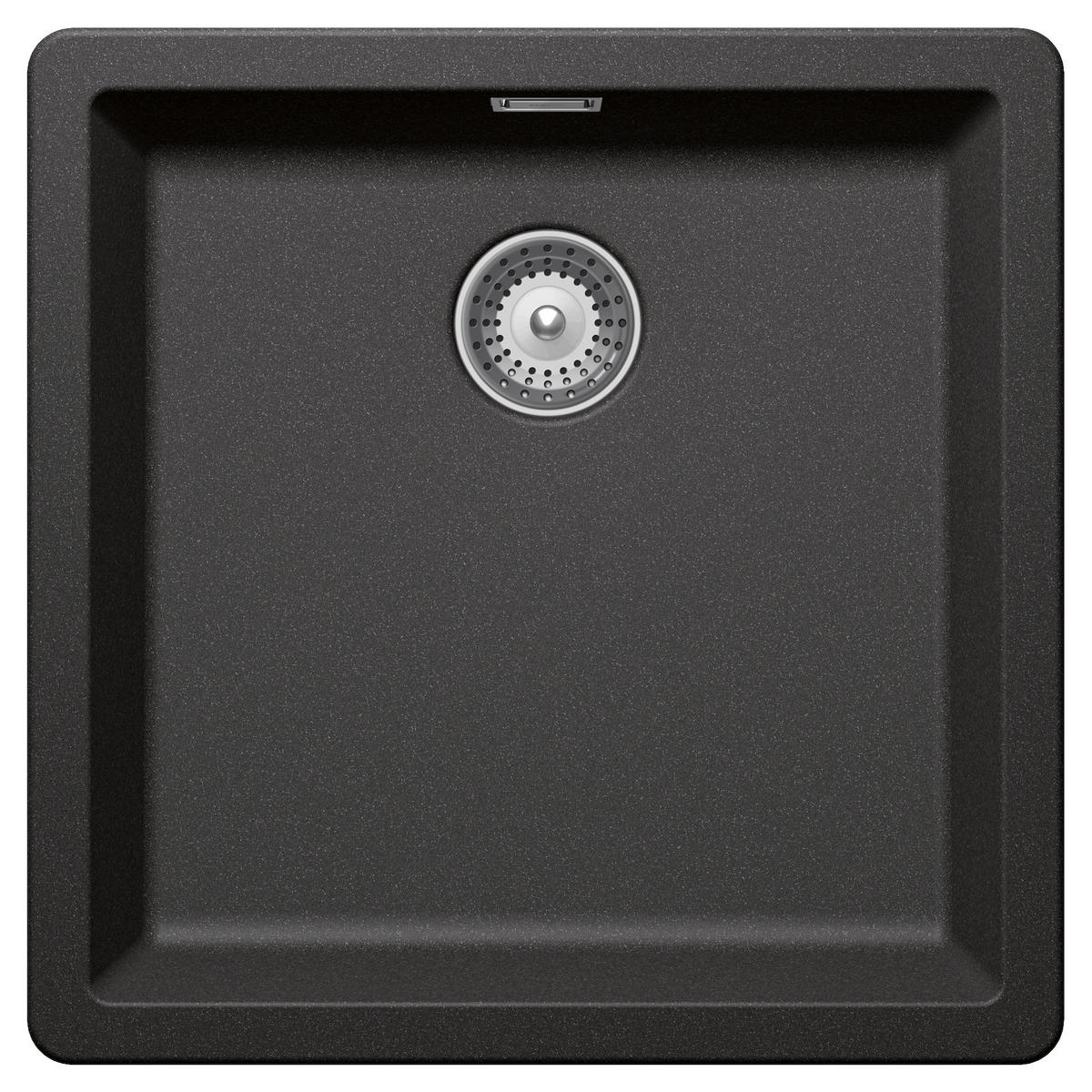 SPÜLE GREN100USTO  - Grau, Basics, Stein (45,6/45,6cm) - Schock