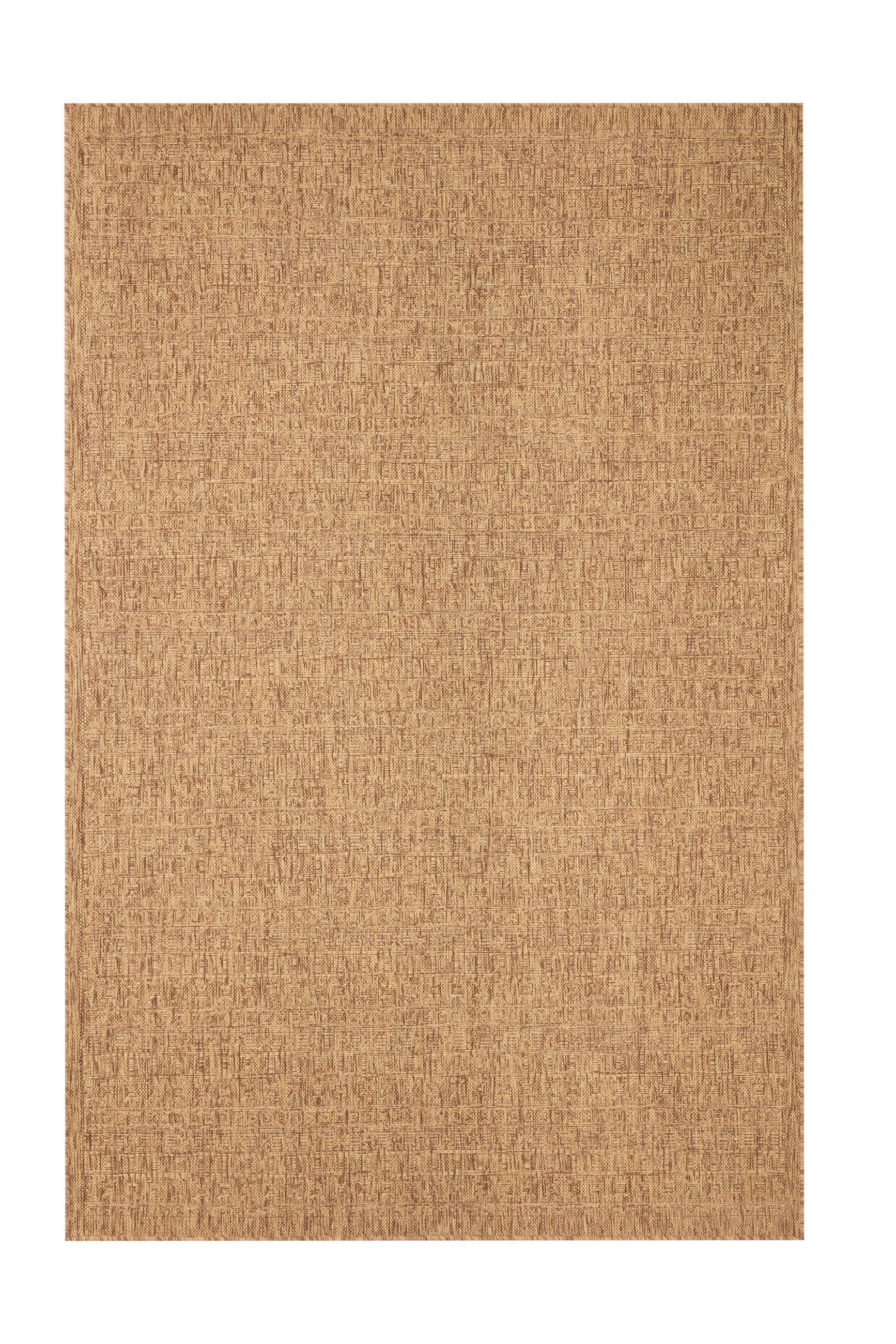 OUTDOORTEPPICH  für Terrasse und Balkon 60/110 cm 011619-013 Cognac  - Cognac, Basics, Textil (60/110cm) - Novel