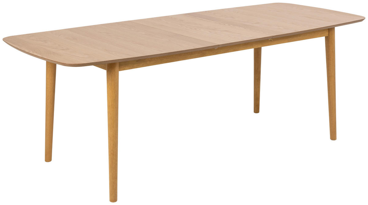 STOL ZA BLAGOVAONICU  prirodne boje, boje hrasta  drvo, drvni materijal      - boje hrasta/prirodne boje, Moderno, drvni materijal/drvo (180-219/75/90cm) - MID.YOU