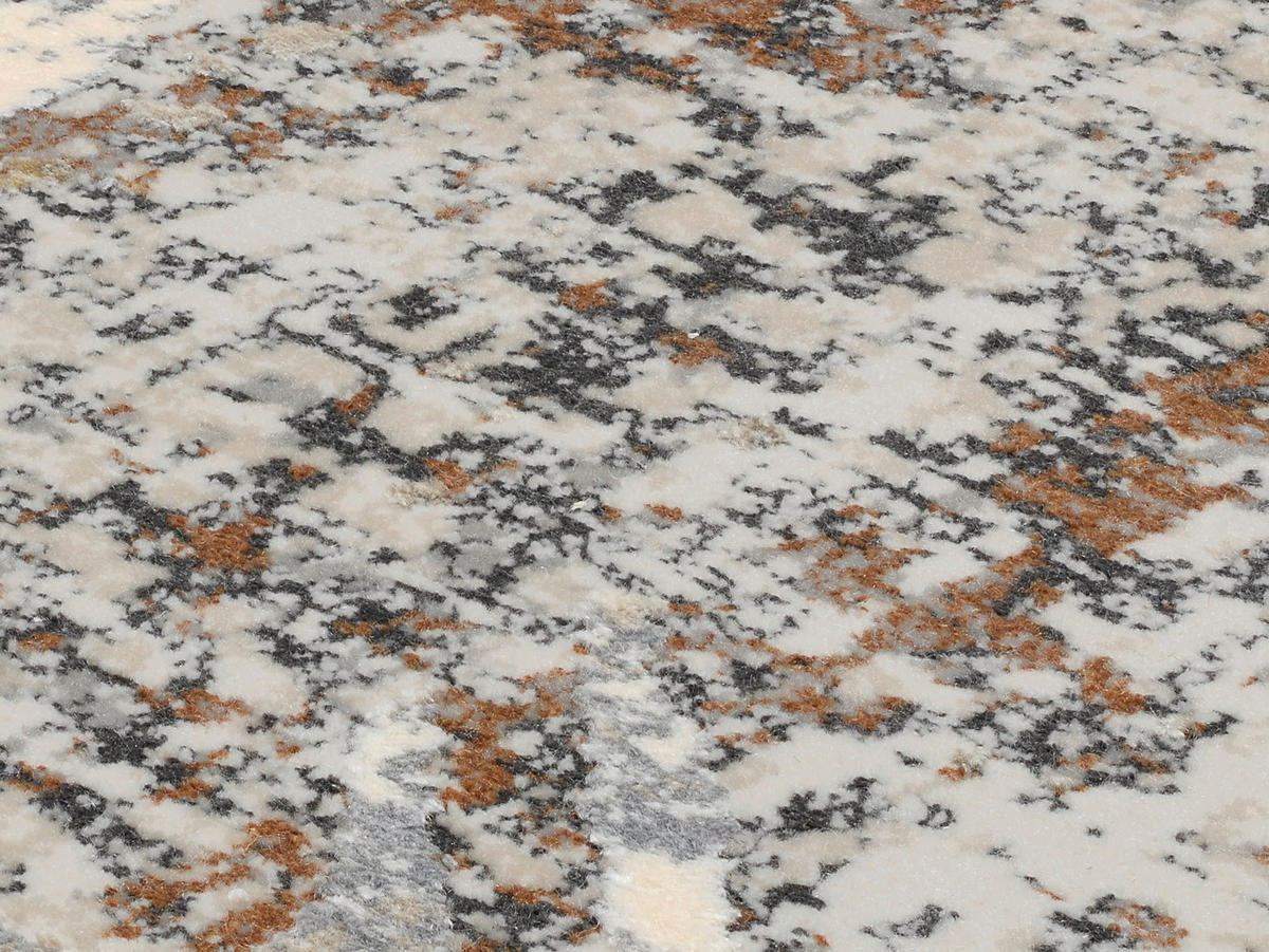 WEBTEPPICH 160/230 cm NEVADA Braun, Grau, Beige  - Beige/Braun, Design, Textil (160/230cm) - Musterring