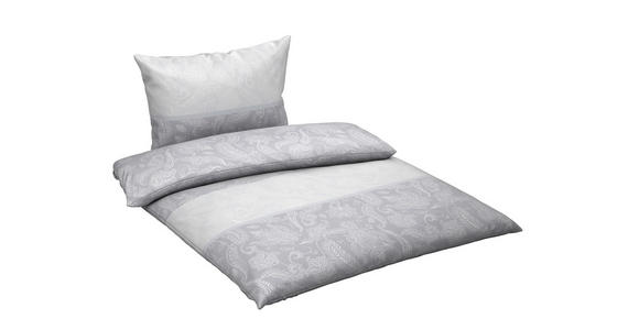 BETTWÄSCHE Satin 200/200 cm  - Grau, Textil (200/200cm) - Novel