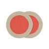 TISCHSET REMEMBER Textil Creme, Orange 2 Stück  - Creme/Orange, Basics, Textil (38/38/0,5cm) - REMEMBER