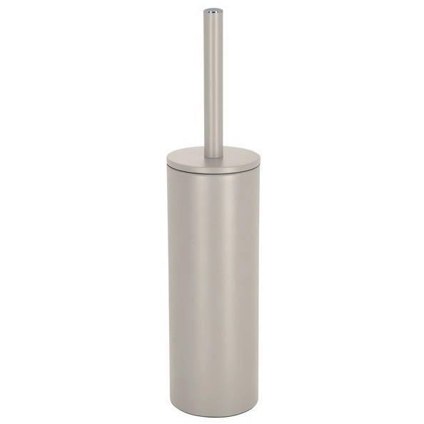 WC-BÜRSTENGARNITUR in Metall    - Taupe, Basics, Metall (9,5/40cm)