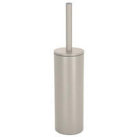 WC-BÜRSTENGARNITUR in Metall    - Taupe, Basics, Metall (9,5/40cm)