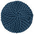 POUF in Textil - Blau, Trend, Textil (44/44cm) - Carryhome POUF in Textil - Blau, Trend, Textil (44/44cm) - Carryhome