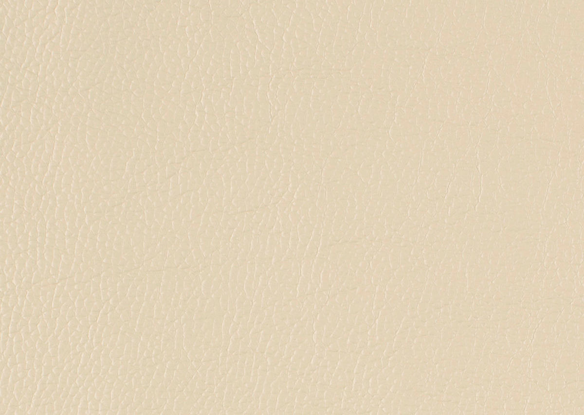 Ecksofa inkl. Funktion Ecru Kombination Echtleder/Lederlook Lederlook  - Chromfarben/Ecru, Design, Leder/Textil (256/212cm) - Stylife