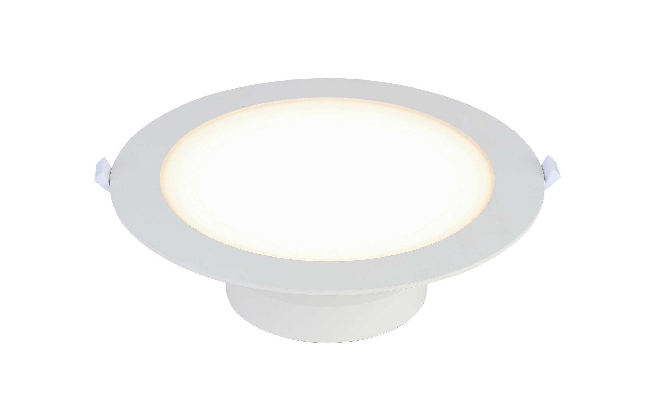 LED-SPOTKOPF 22,8/7,8 cm   - Weiß, Basics, Kunststoff (22,8/7,8cm) - Novel