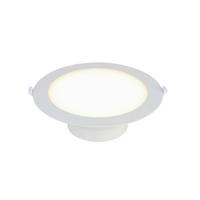 LED-SPOTKOPF 22,8/7,8 cm   - Weiß, Basics, Kunststoff (22,8/7,8cm) - Novel