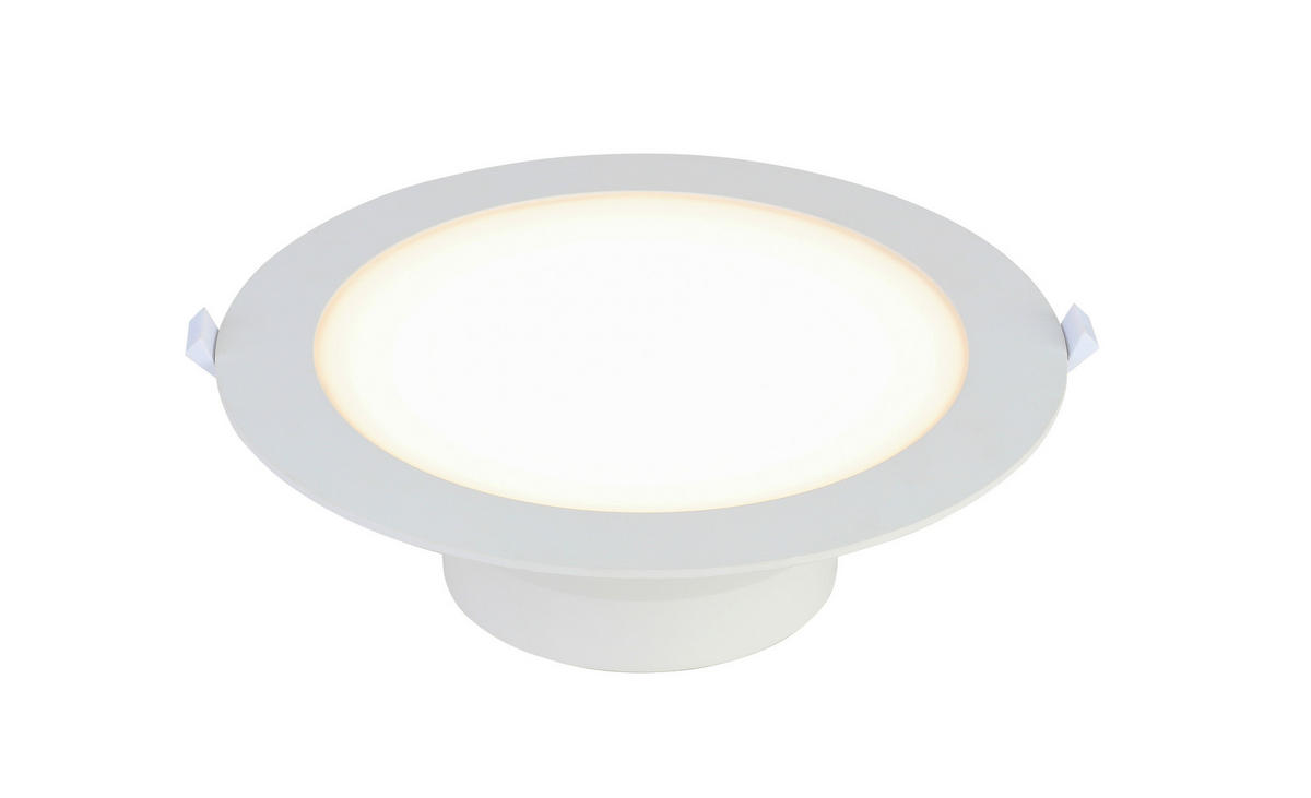 LED-SPOTKOPF 22,8/7,8 cm   - Weiß, Basics, Kunststoff (22,8/7,8cm) - Novel