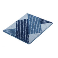 BADTEPPICH Blau 55/65 cm  - Blau, Basics, Kunststoff/Textil (55/65cm) - Kleine Wolke