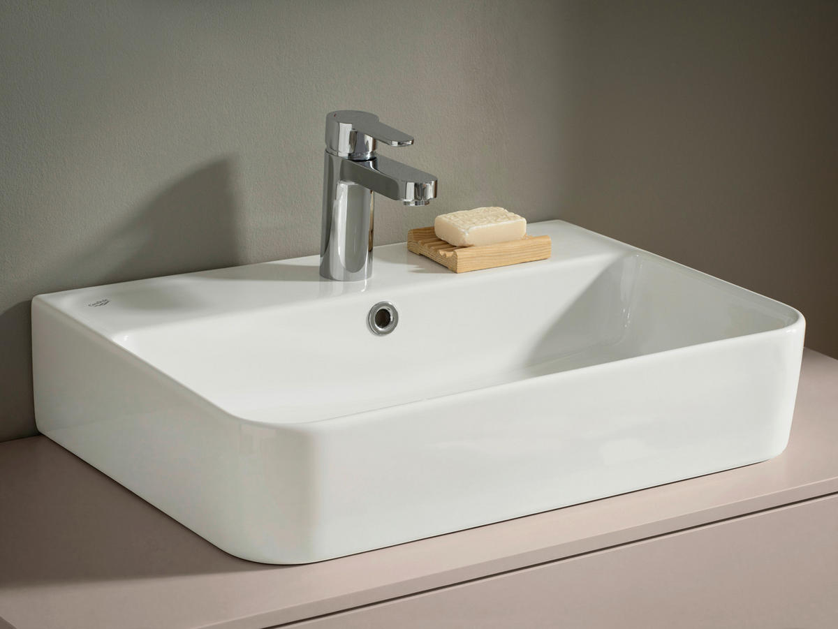 WASCHTISCHKOMBI 101 cm  - Kaschmir/Weiß, KONVENTIONELL, Keramik/Holzwerkstoff (101cm) - Xora