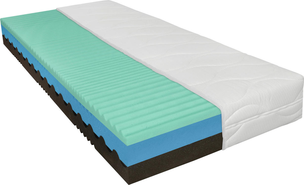 MATRACE ZE STUDENÉ PĚNY, 100/200 cm - Basics, textil (100/200cm) - Sleeptex