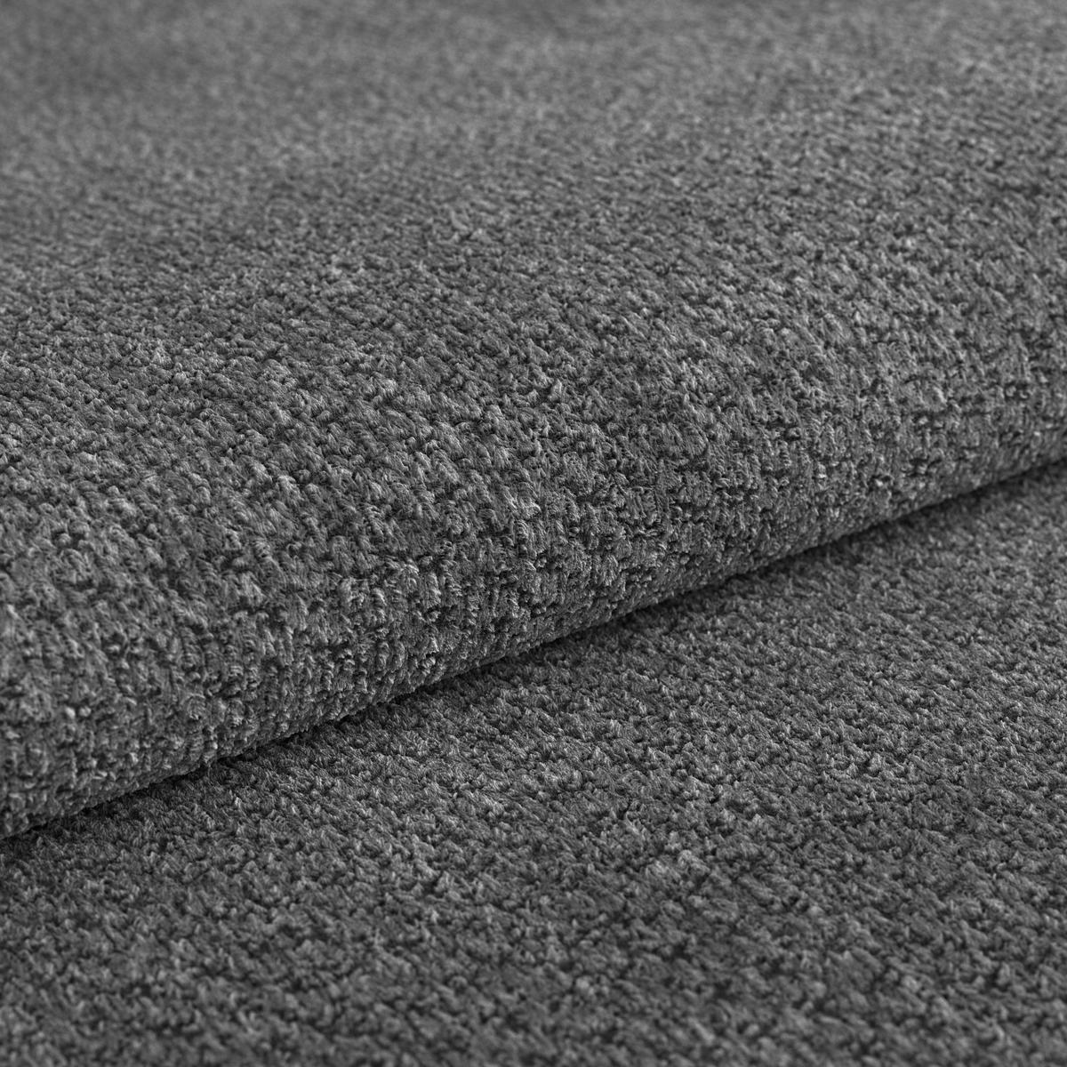 ECKSOFA in Anthrazit  - Anthrazit/Schwarz, Trend, Kunststoff/Textil (203/261cm) - Livetastic