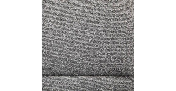 STUHL in Eisen Bouclé Metall, Textil - Schwarz/Grau, MODERN, Textil/Metall (50/85/62cm) - Hom`in