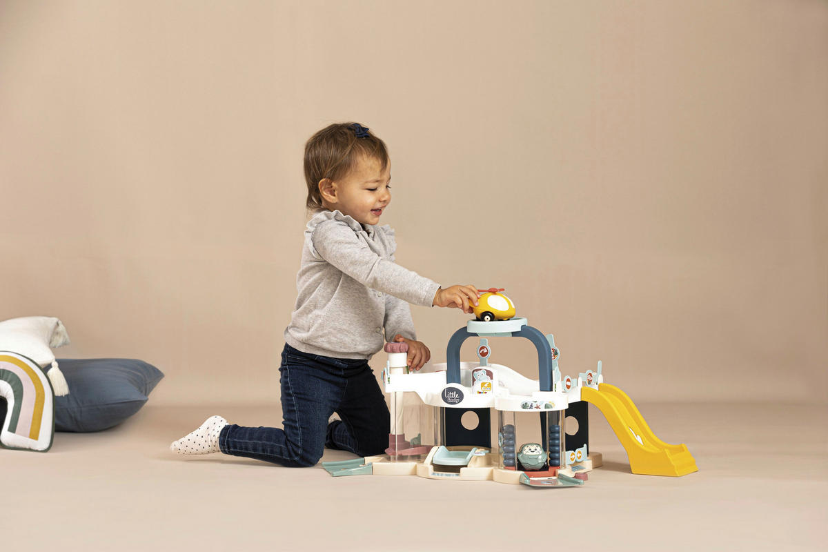 PARKGARAGE - Multicolor, Basics, Kunststoff (12,80/53,70/39,40cm) - SMOBY