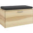GARDEROBENBANK Kernesche furniert, teilmassiv Eschefarben - Chromfarben/Eschefarben, Design, Holz/Kunststoff (90/47/37cm) - Cassando GARDEROBENBANK Kernesche furniert, teilmassiv Eschefarben - Chromfarben/Eschefarben, Design, Holz/Kunststoff (90/47/37cm) - Cassando