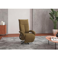 SESSEL in Flachgewebe Olivgrün  - Schwarz/Olivgrün, Konventionell, Textil/Metall (74/112/82cm) - Sit & More