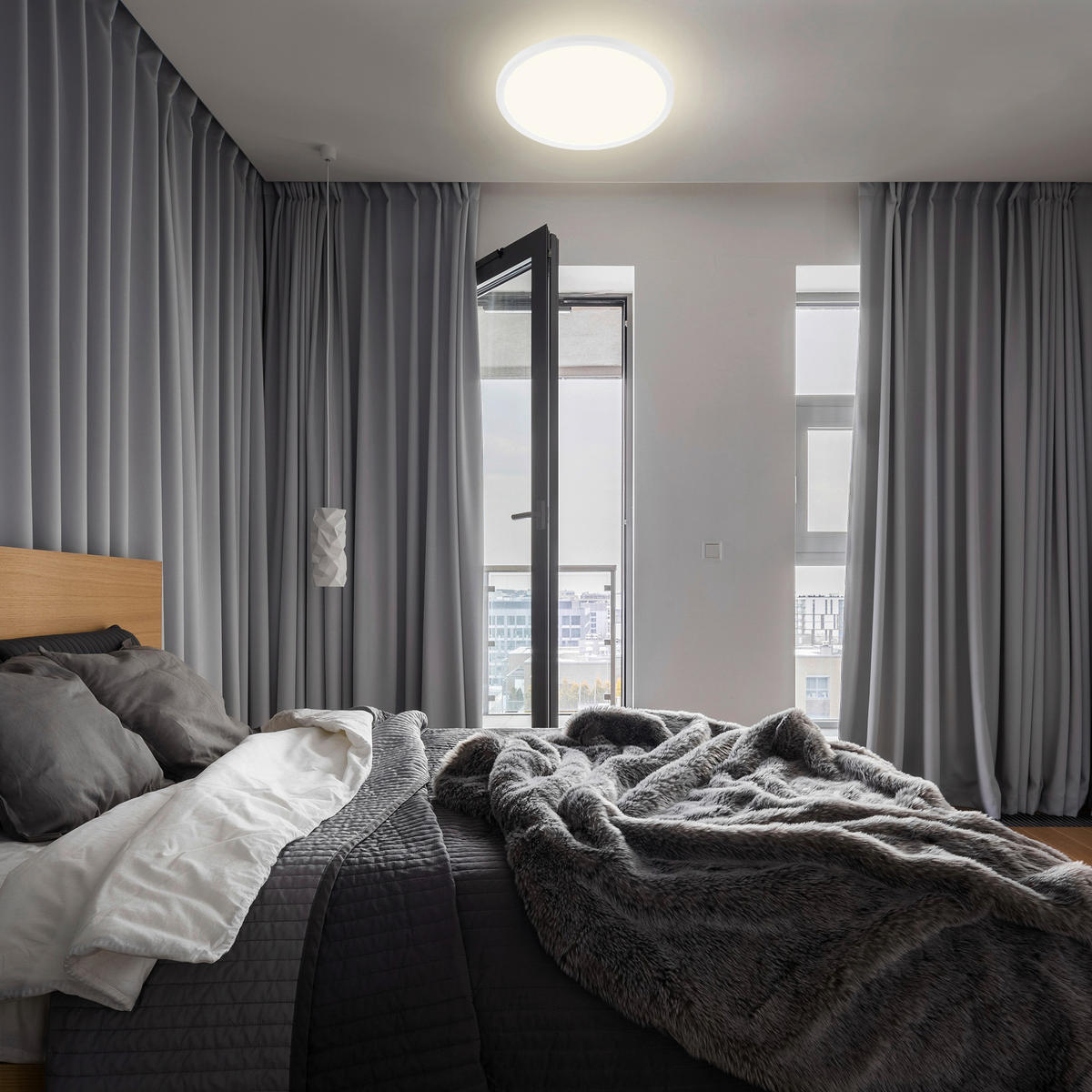 LED-PANEEL Slim 29,3/2,8 cm   - Weiß, Basics, Kunststoff (29,3/2,8cm)