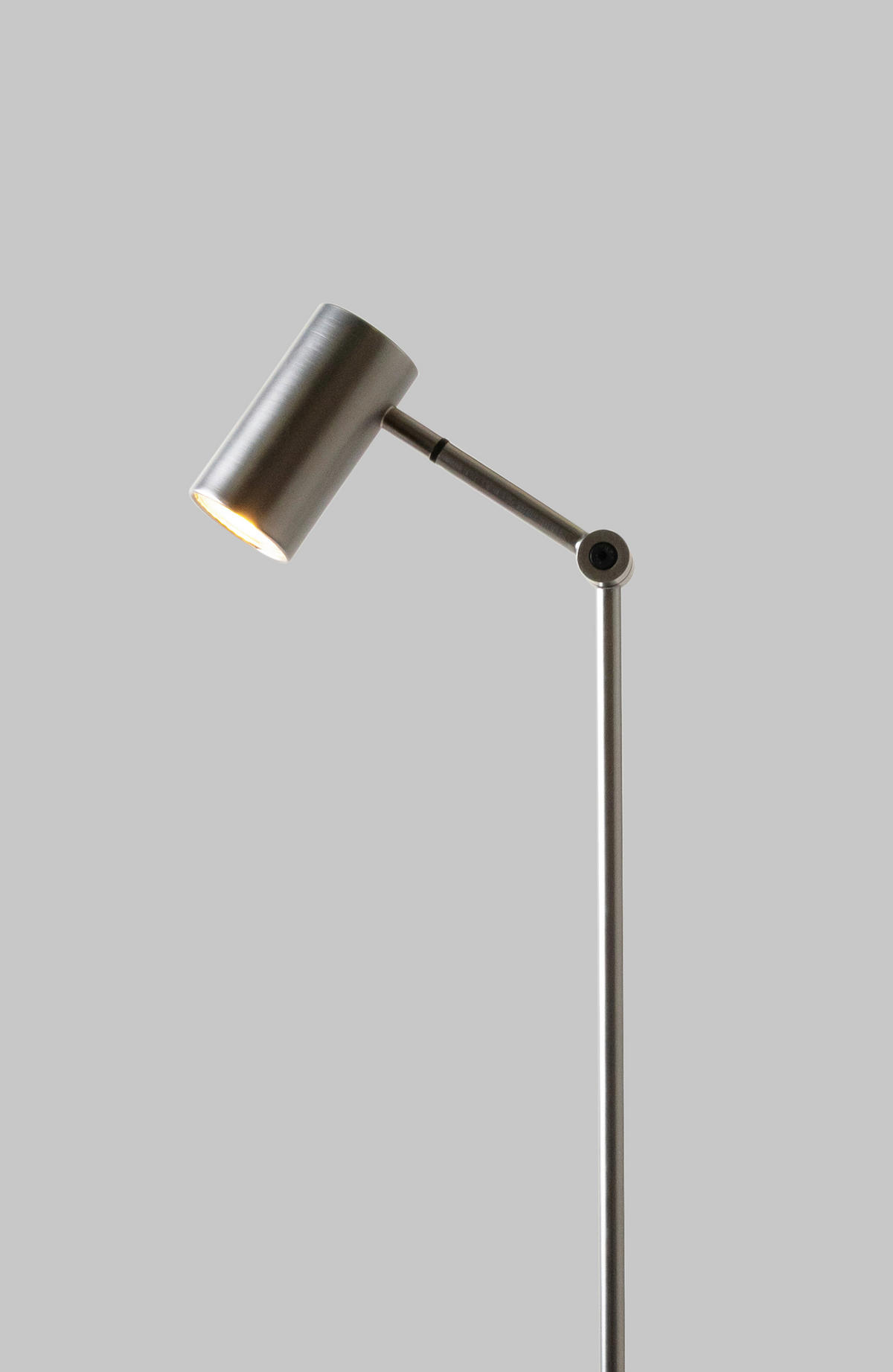 STEHLEUCHTE 22/134 cm    - Nickelfarben, Design, Metall (22/134cm) - It's about Romi