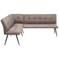 SAROKPAD 170/210 cm  barna, fekete  - barna/fekete, Design, textil/fém (170/210cm) - Hom`in