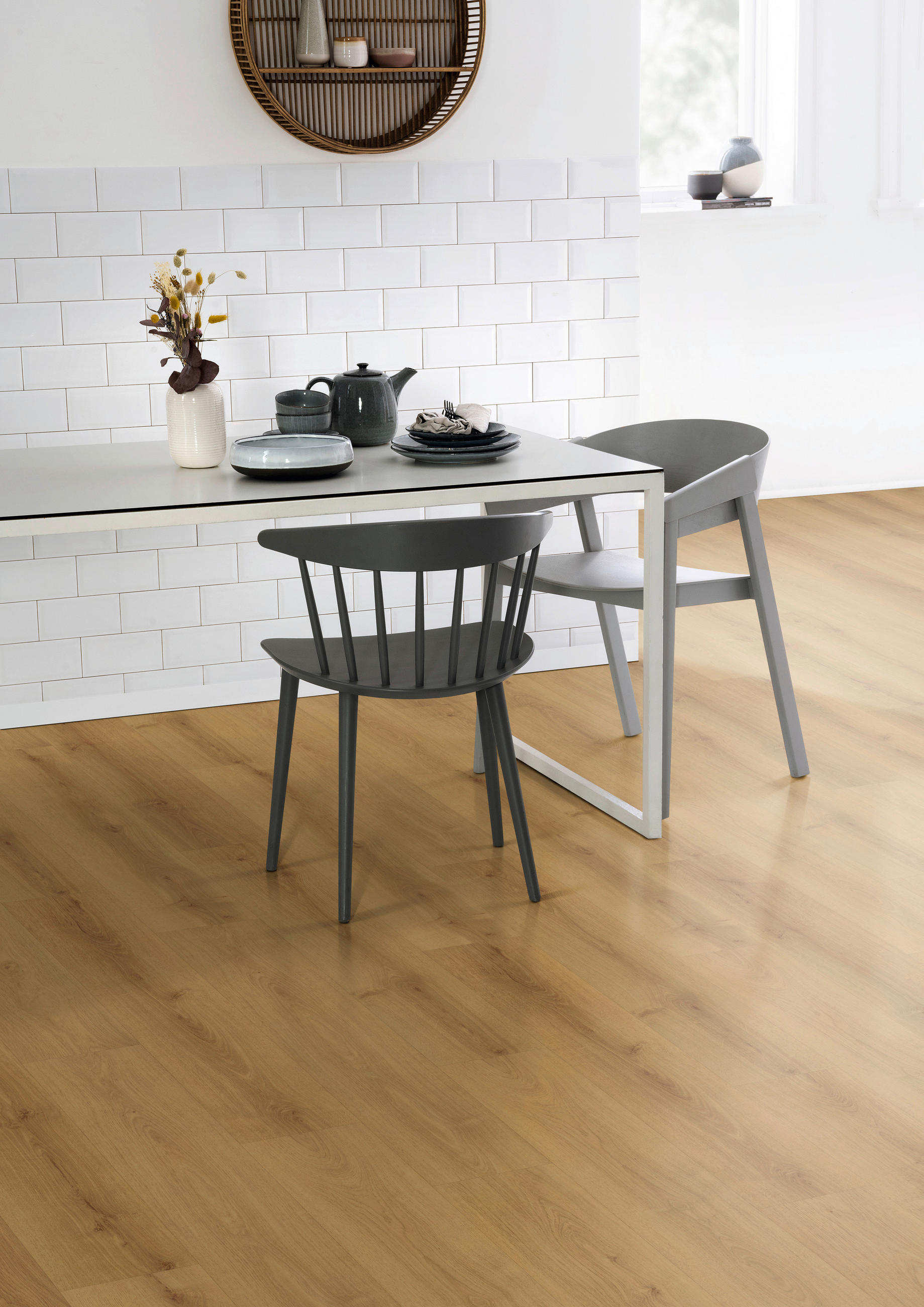 DESIGNBODEN Meran Eiche EGGER Aquadura  per  m² - Eichefarben/Braun, KONVENTIONELL, Holzwerkstoff (129.2/19.3/0.75cm) - Egger Holzwerkstoffe